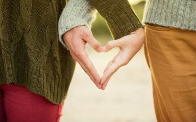 Hands in Heart Shape